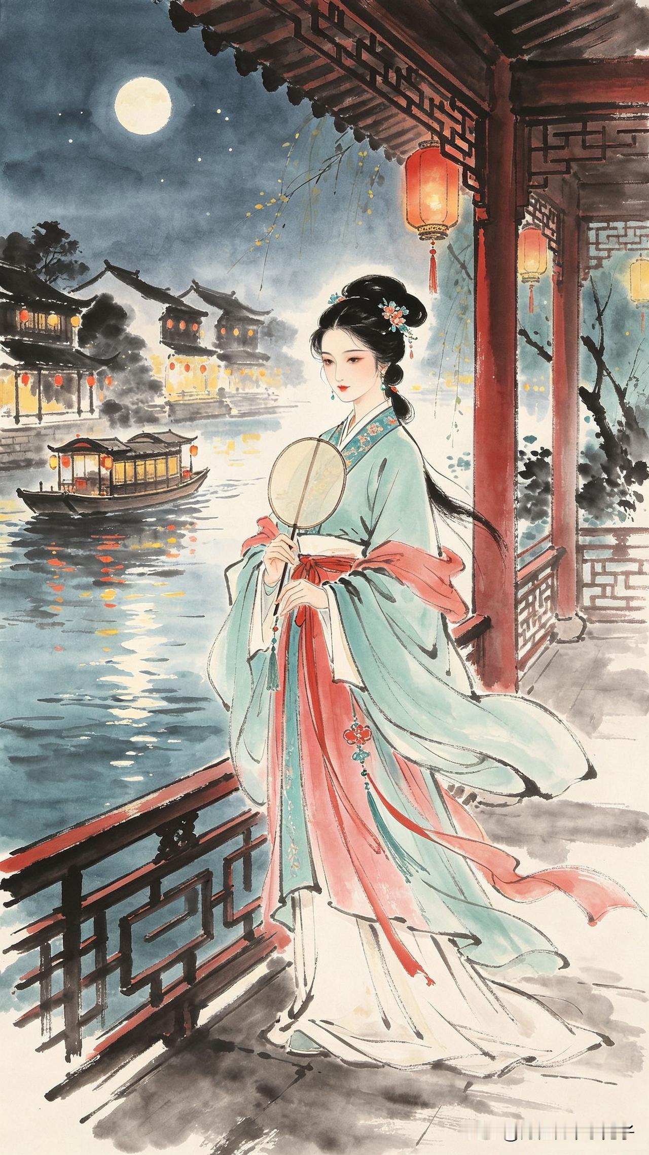 绛云楼外柳如烟，
红豆词成别有天。
一死从容殉故国，
      
…………请师