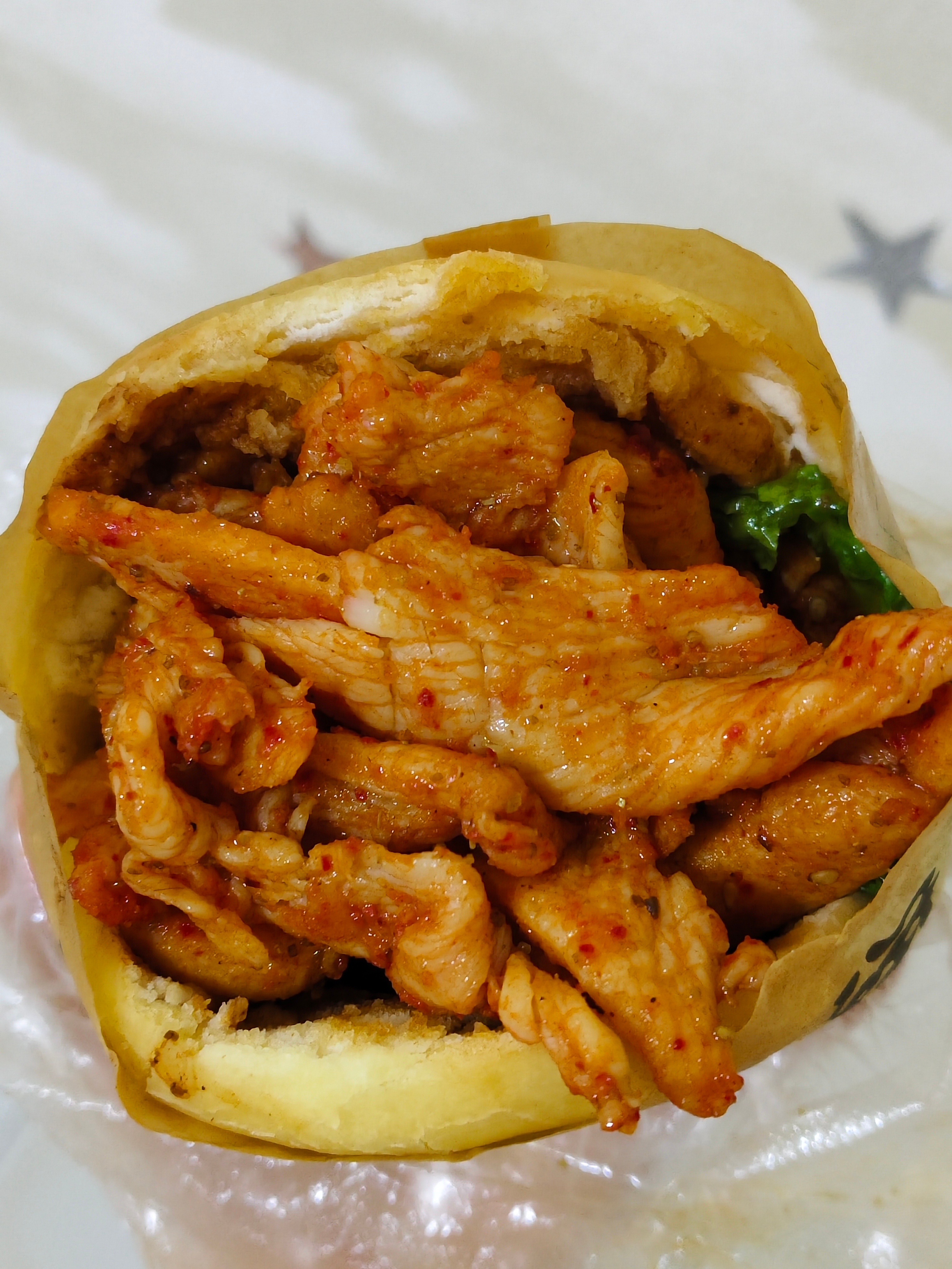 里脊肉饼好好吃吖😋 