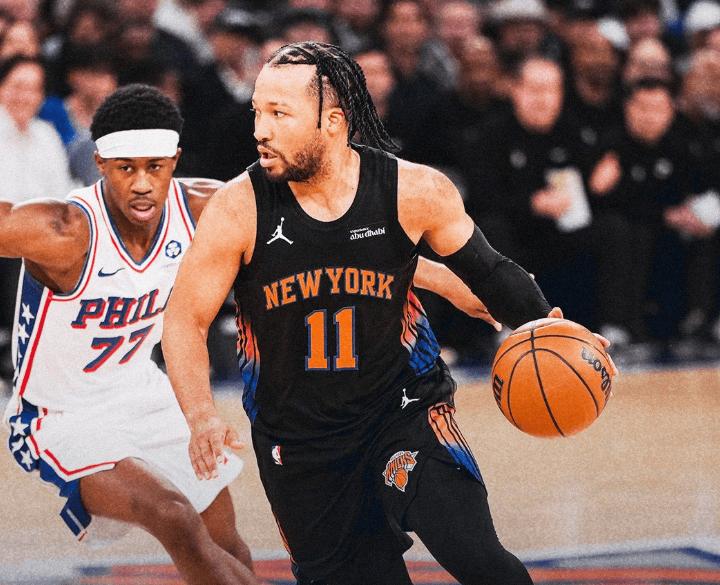 尼克斯队史第四次在季后赛取得5连
胜，此前三次保底东部决赛nba 
NBA季后赛