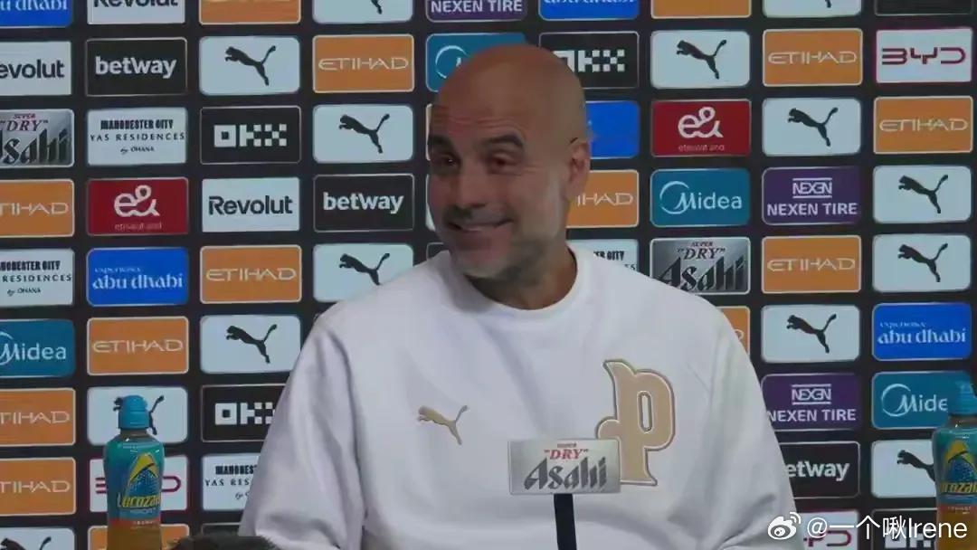 瓜迪奥拉的“赞美发言”全是战术设计！赛前狂吹阿森纳多年无冠的拼劲，夸他们打法十分