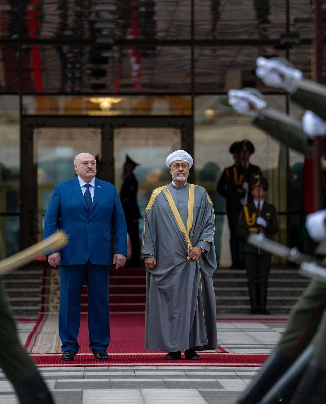 阿曼王室 🇴🇲🇧🇾10月6日，阿曼苏丹海赛姆·本·塔里克·阿勒赛义德对白