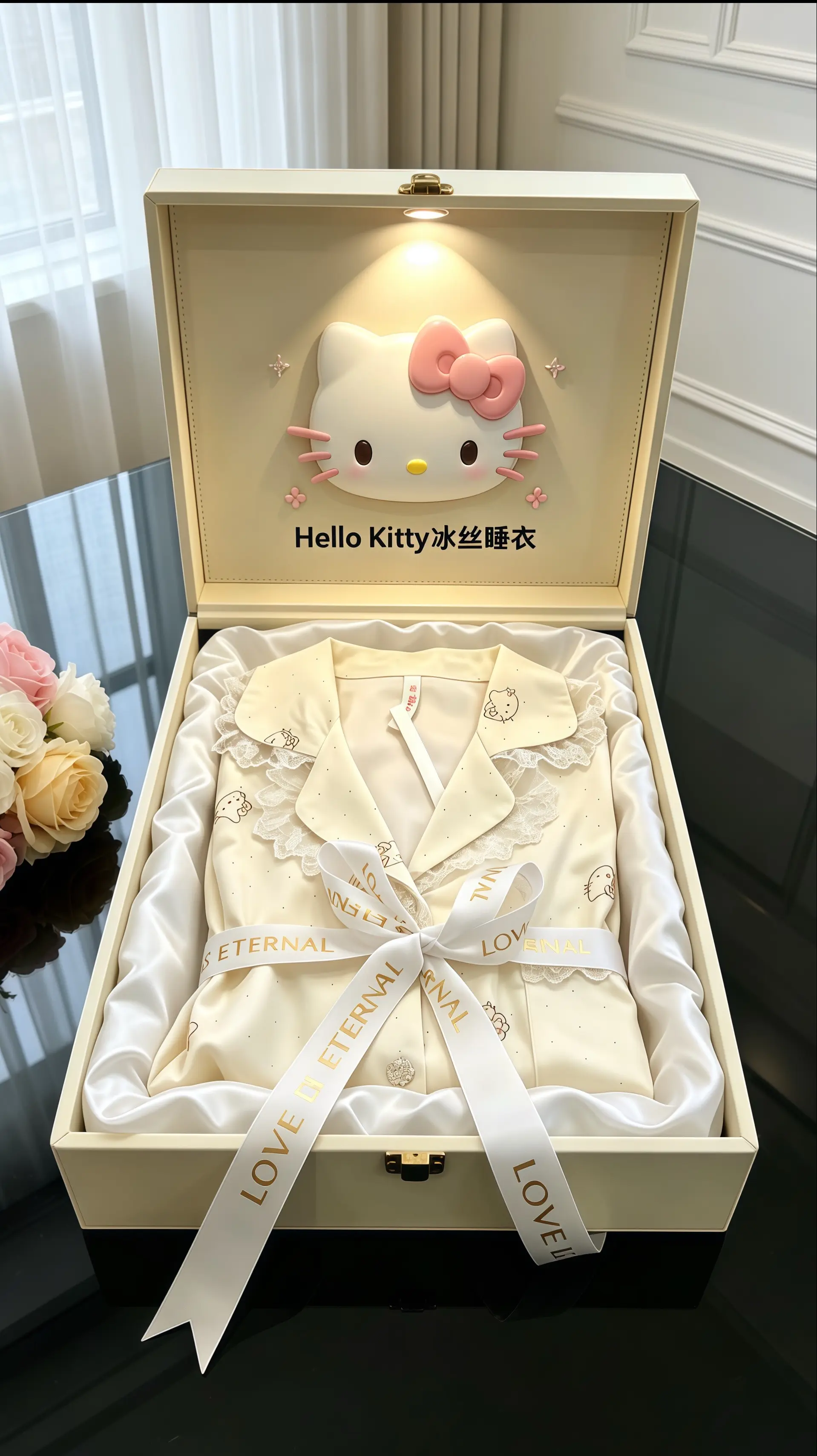 睡衣家居服好物推荐Kitty猫少女心好物 家居服仪式感