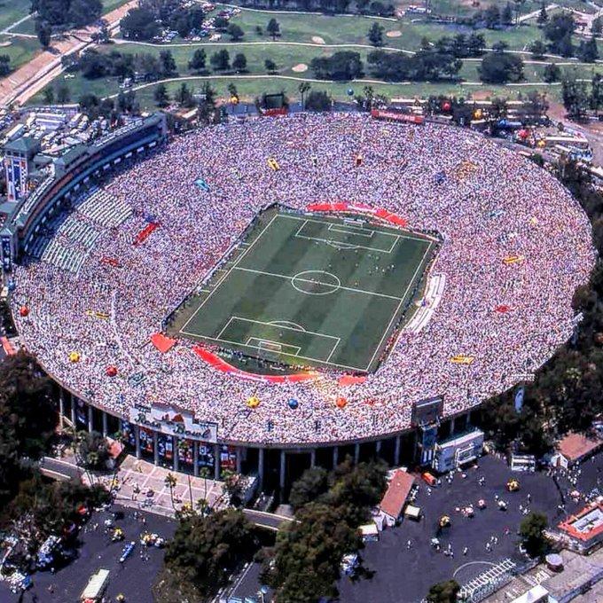 【老照片】 世界杯 The Rose Bowl in Pasadena, USA