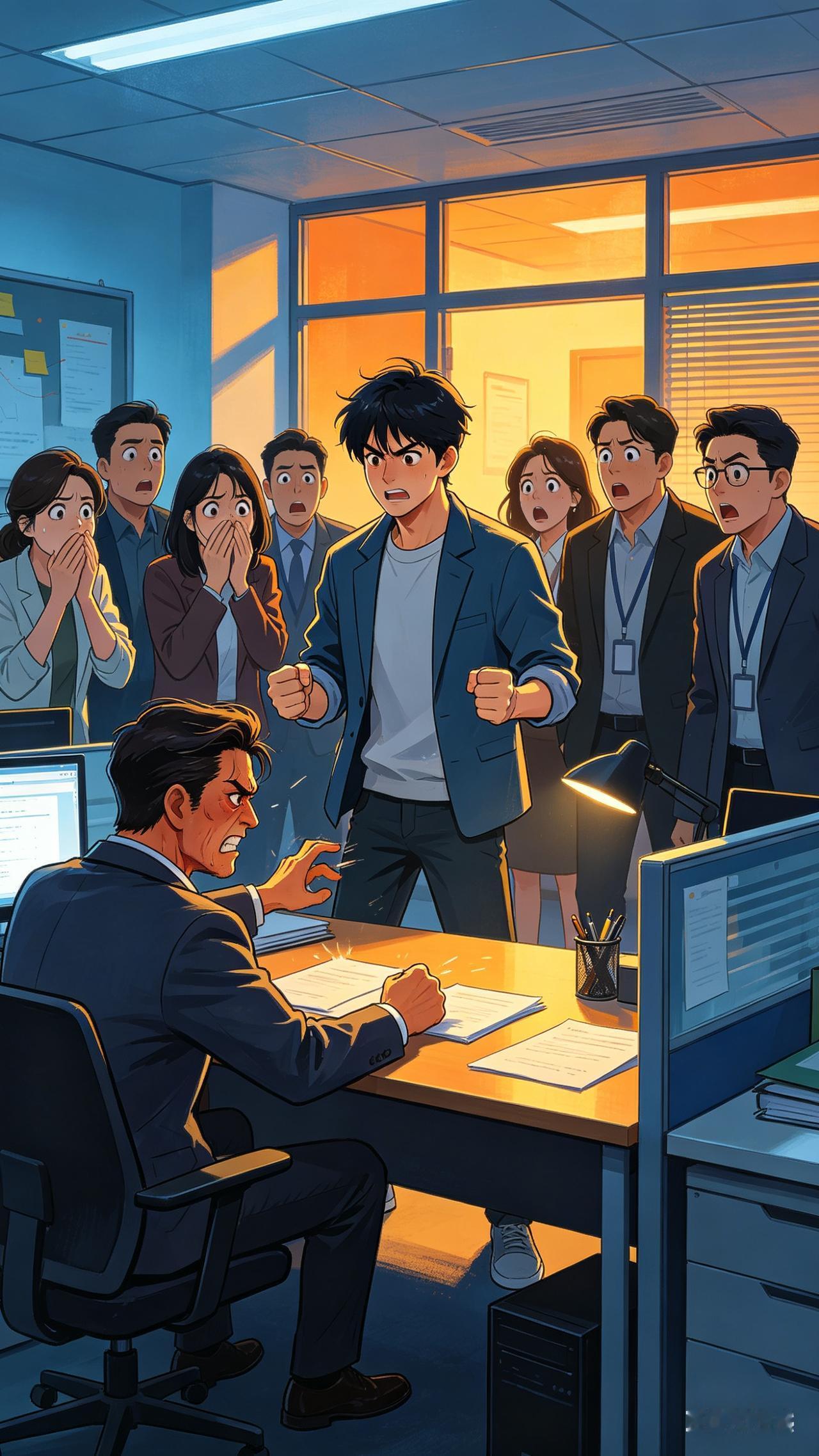 00后当众硬刚领导火了：错了就改，谁工作不出错？你喊那么大声干嘛？

最近刷到一