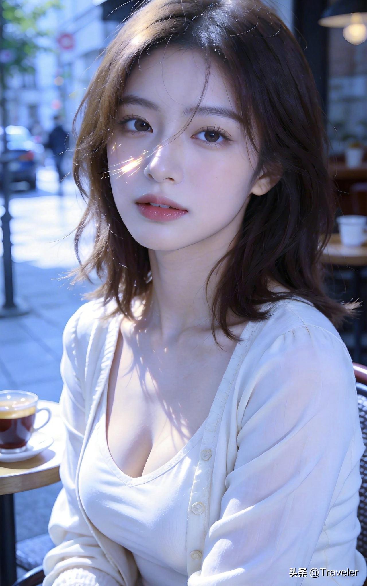 阳光洒落，咖啡相伴，静享美好时光