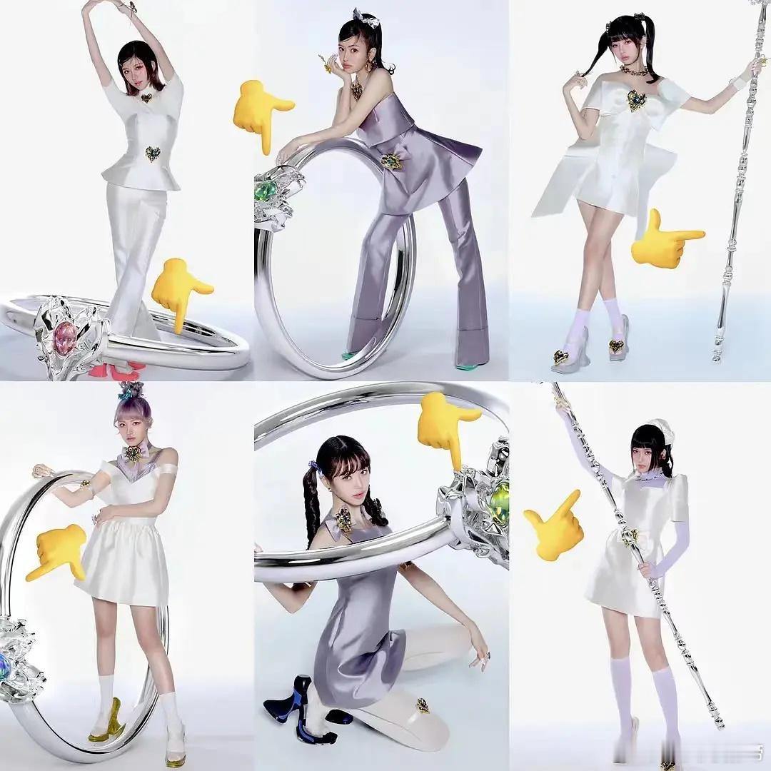 #IVE造型 幽默#芙这次回归是准备大偷特偷吧  偷闰土的项圈和叉 ​​​