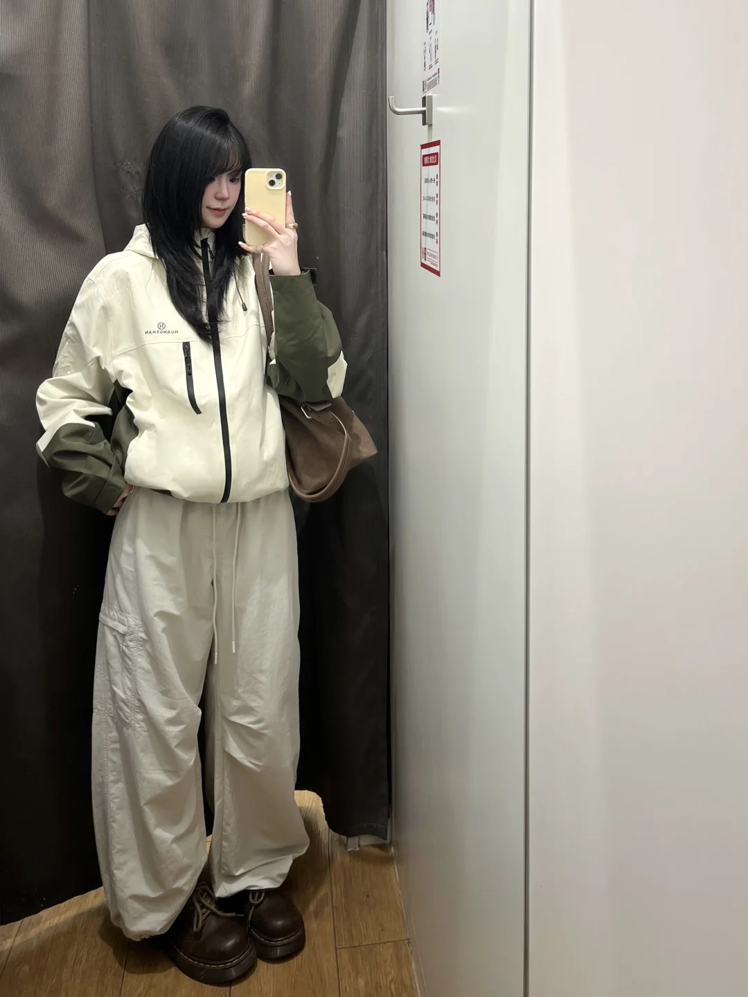 优衣库早春叠穿这一块💭不费力的松弛少年感