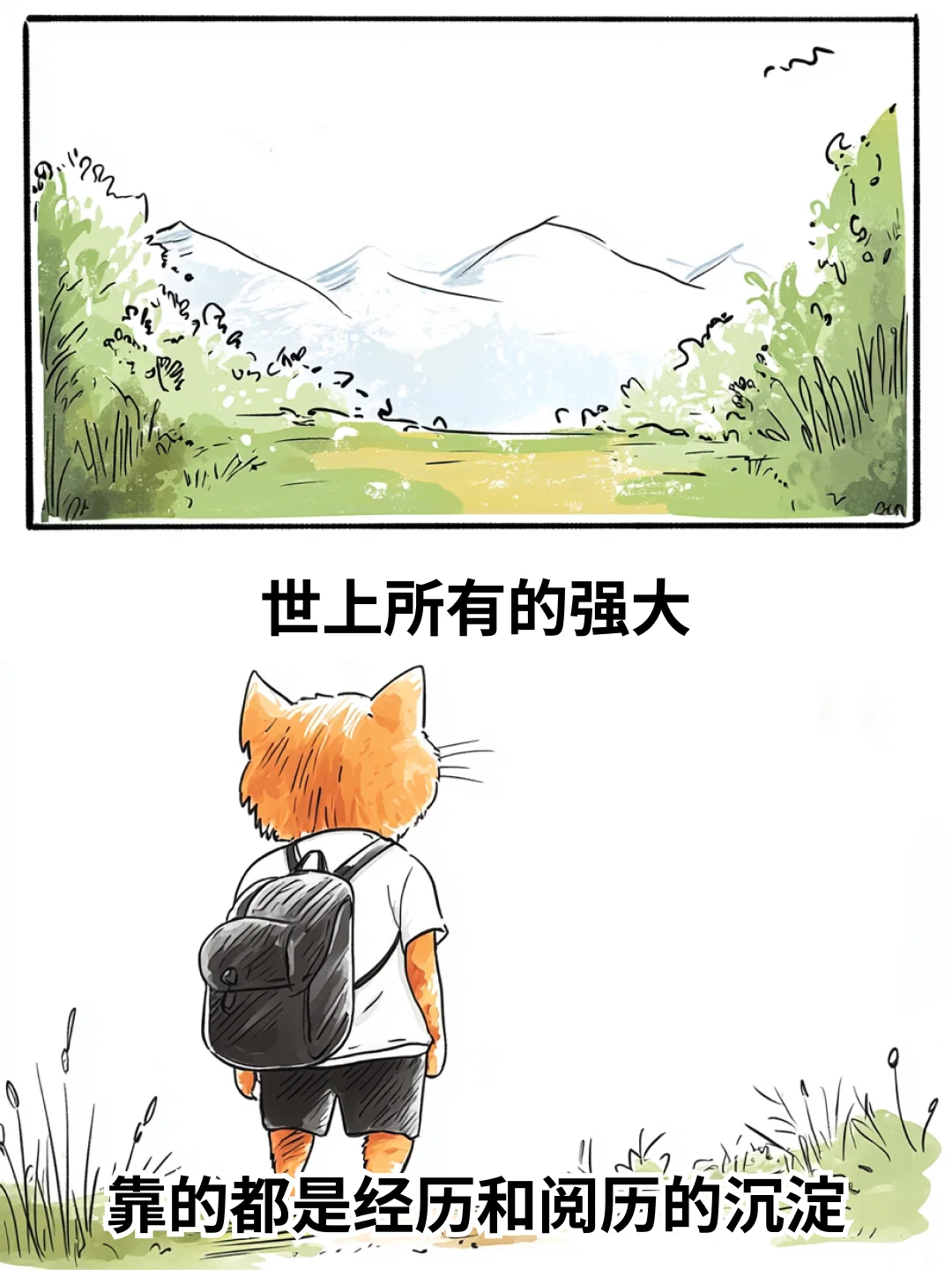 这段话太治愈了~
