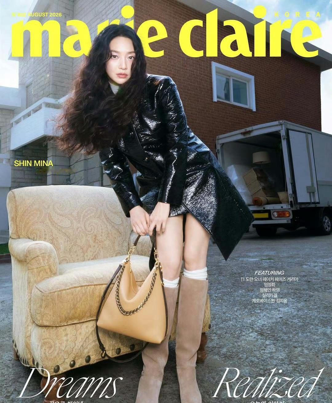 申敏儿  x  Marie Claire Korea August 2026，韩
