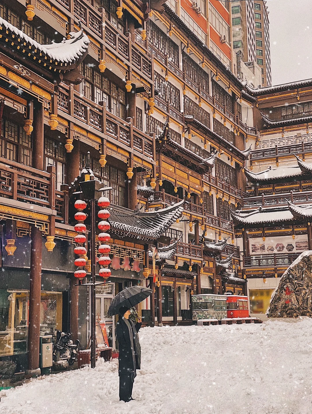 已经开始期待济南的初雪了❄️…