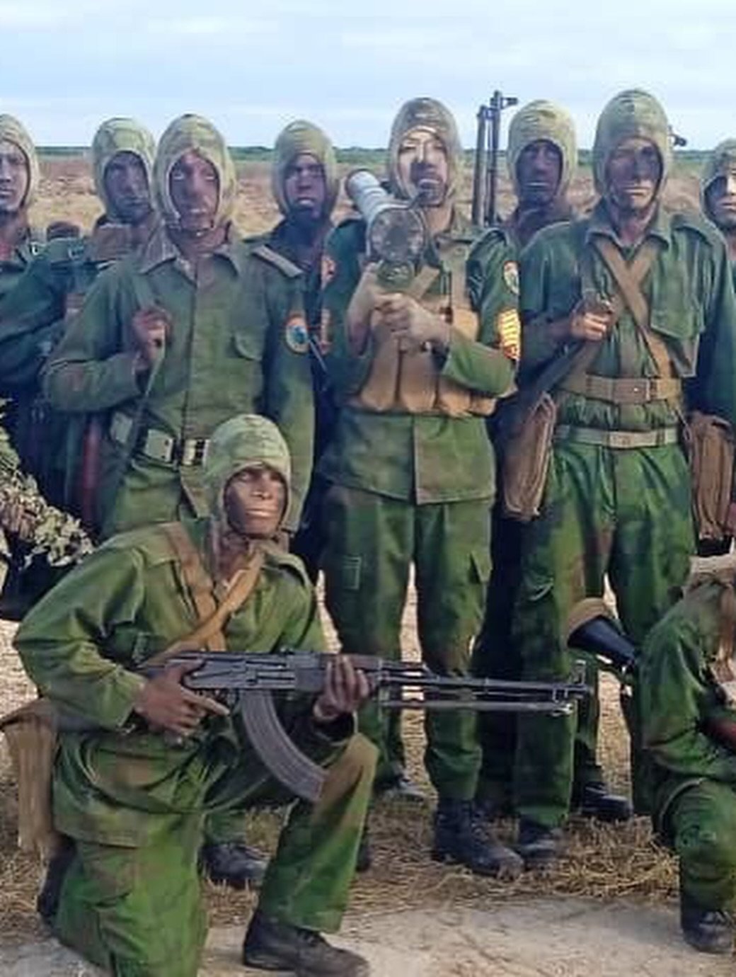 烽火问鼎计划幂谈天下委美冲突 古巴政府本周发布的照片显示了古巴精锐特种部队“黑黄