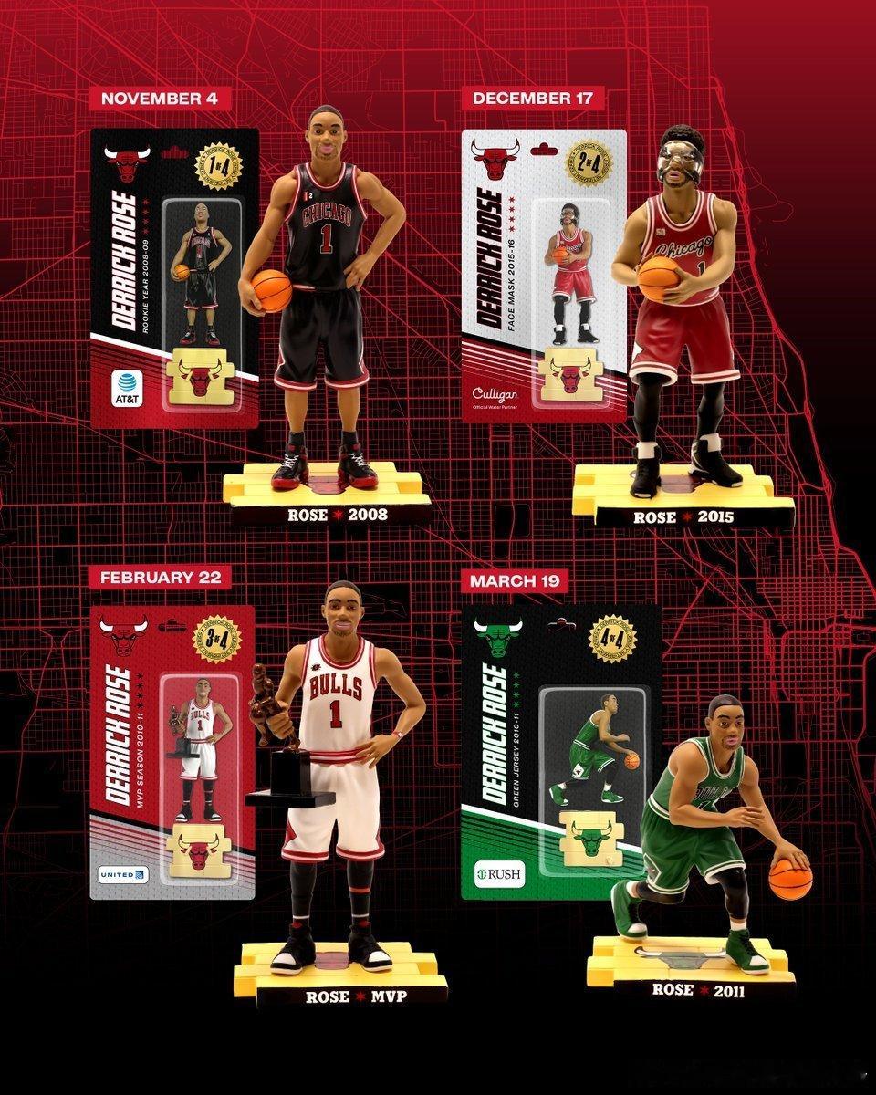 NBA 公牛隊官方出的公仔[doge]｜Derrick Rose 我的观赛搭子 