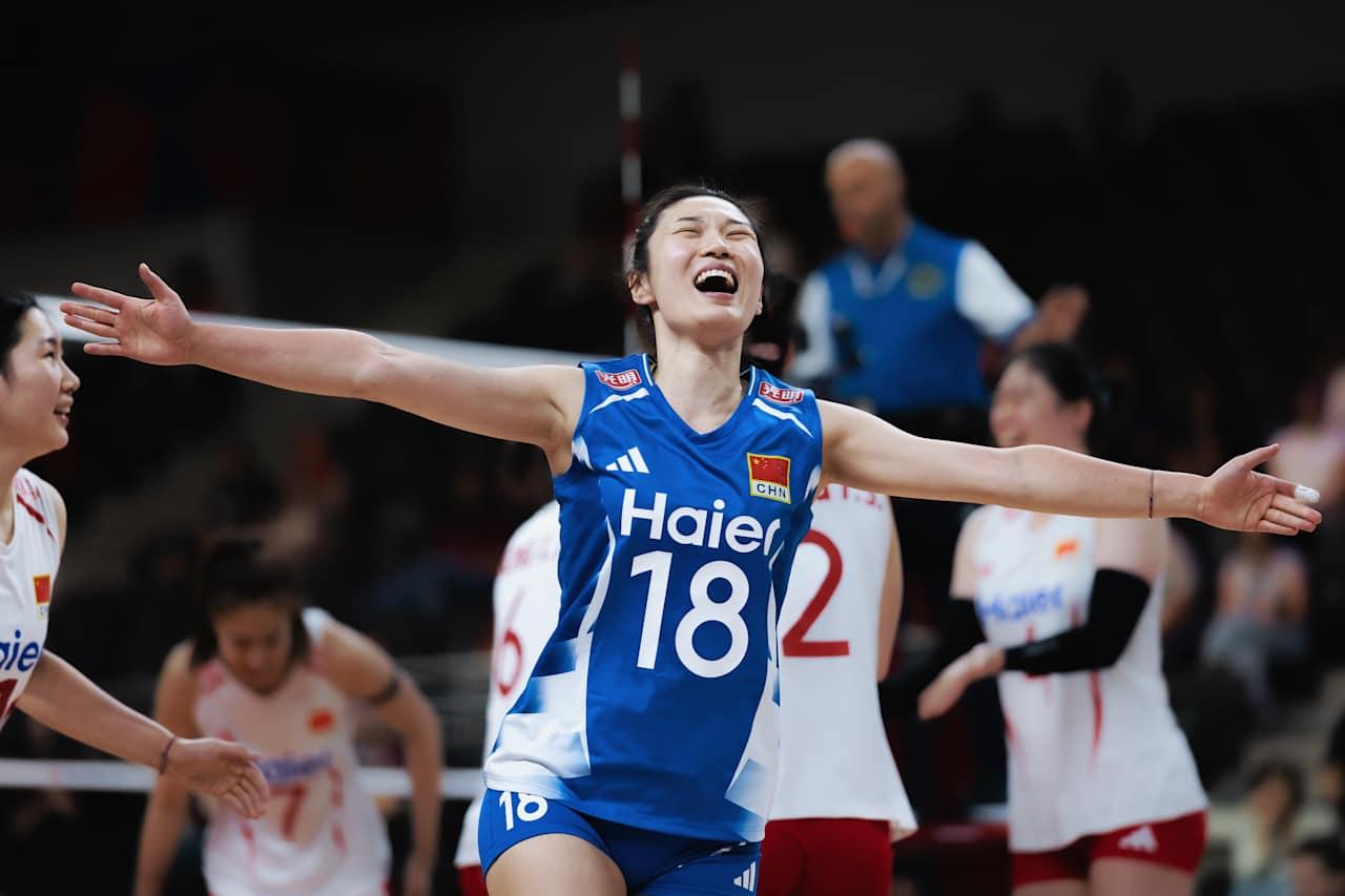 2026年世界女排联赛，6月17日赛果：
加拿大3-1荷兰
四局比分：20-25