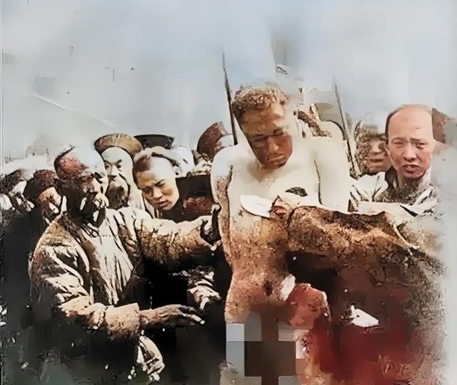 1855年，太平天国北伐主帅林凤祥在北平菜市口英勇就义。面对凌迟酷刑，他袒露胸膛