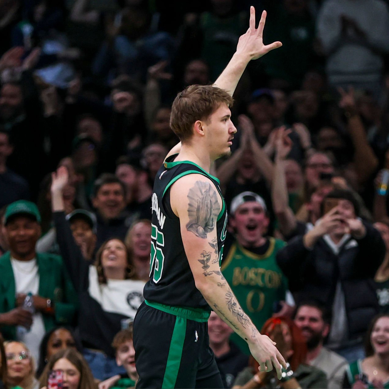 凯尔特人国度 104-96 ! Celtics Win ! 波士顿凯尔特人队主场