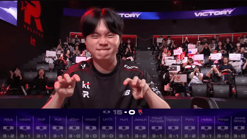 KT又打脸了！在今日结束的LCK季后赛中，KT以3-0横扫DK晋级下一轮。赛前L