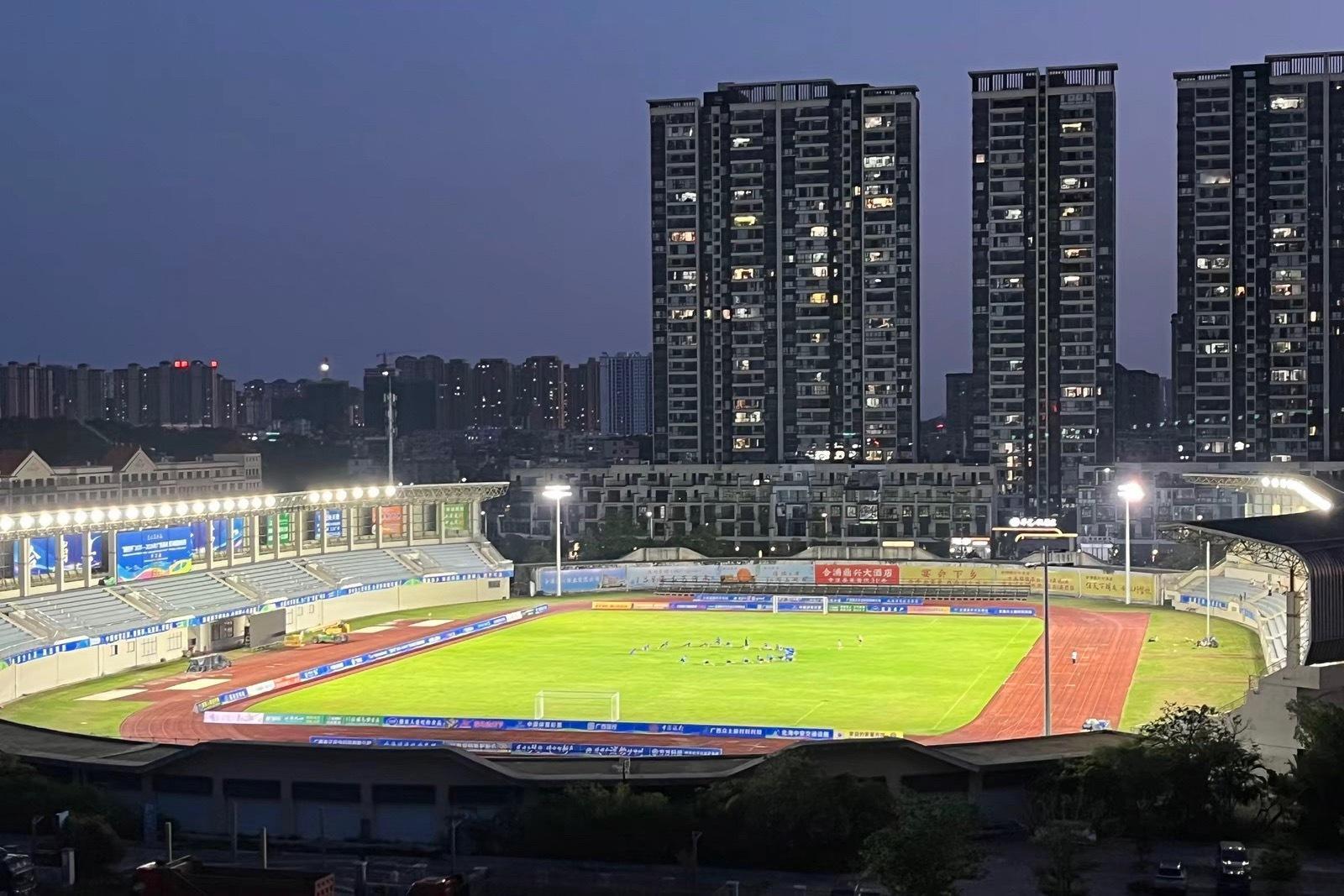 广西县超半决赛广西县级足球超级联赛 合浦体育场 