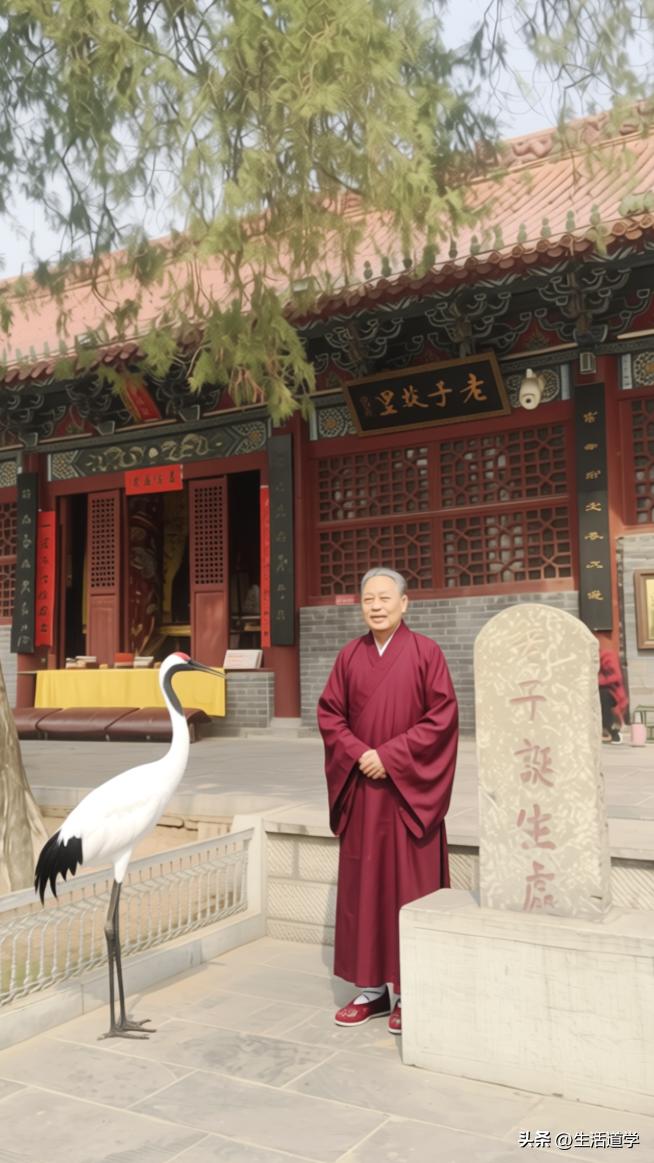 延喜道语（670）老子故里，仙乡鹿邑。老子诞生地鹿邑太清宫，这是中国第一座老子庙