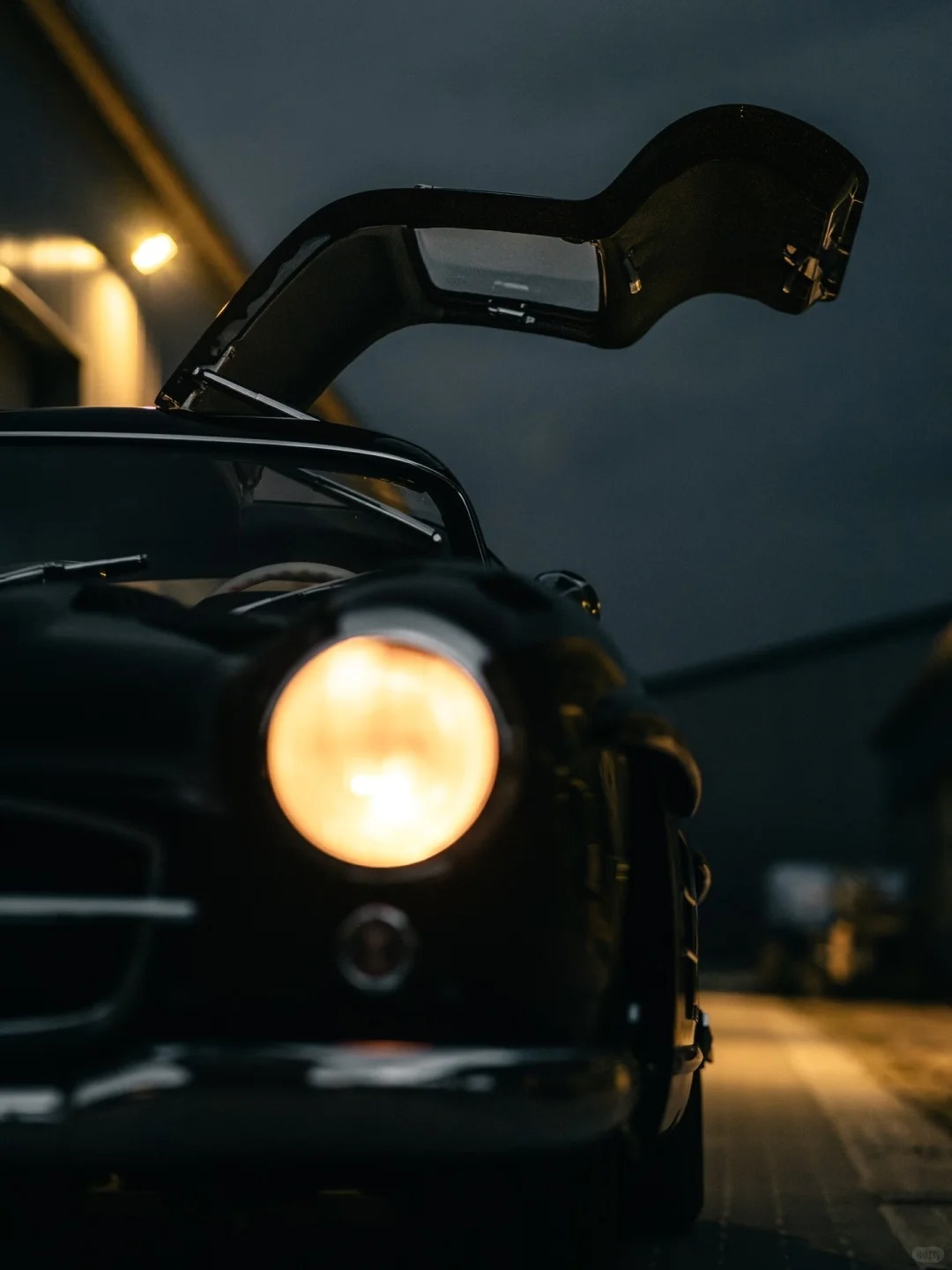 1955年奔驰300SL Gullwing，汽车史上永远会有你的位置绝美车片