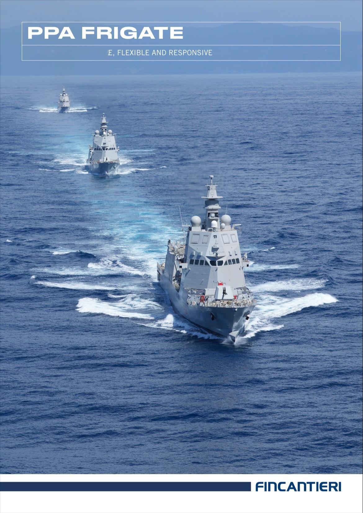 中外舰闻 烽火问鼎计划 每天认识一件兵器  意大利🇮🇹芬坎蒂尼的PPA护卫舰