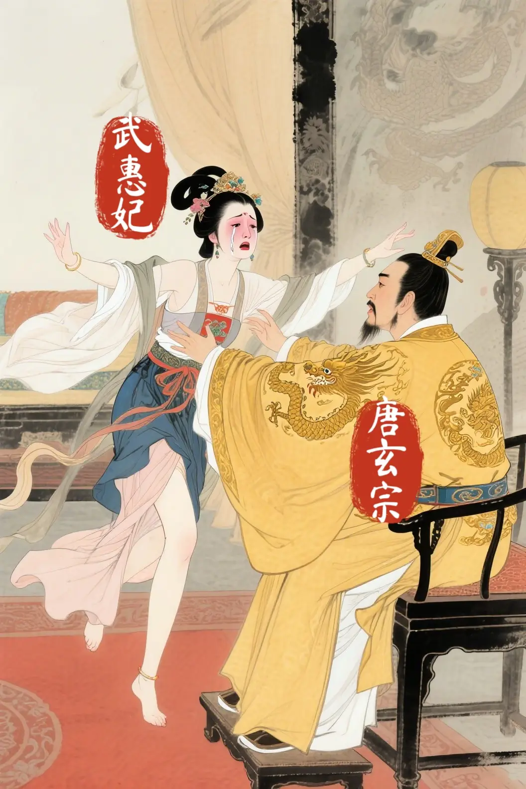 李隆基一日杀三子坐实了晚年的昏聩荒淫。