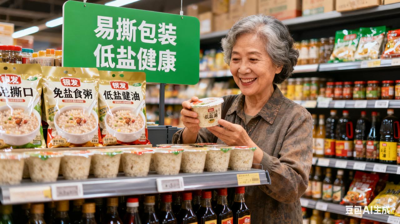 超市藏着“敬老神器”！银发专柜让长辈购物不再犯难
 
“终于不用费劲撕包装、眯眼