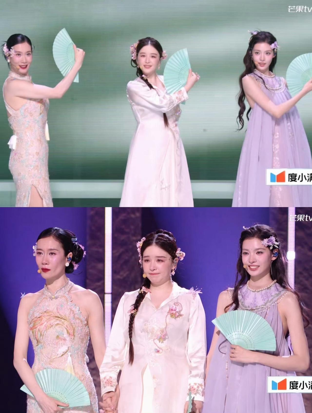 浪姐一公比赛直播是真直播，可是不是真唱啊，这节目是要闹哪出吧！
说好的直播还真就