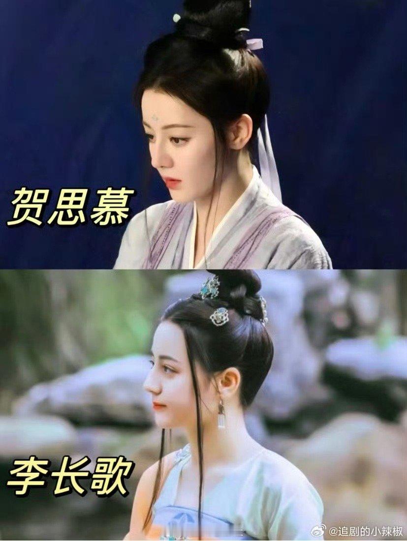 #迪丽热巴不同角色同一造型对比#好家伙了，你快来看看迪丽热巴的不同角色同一造型对