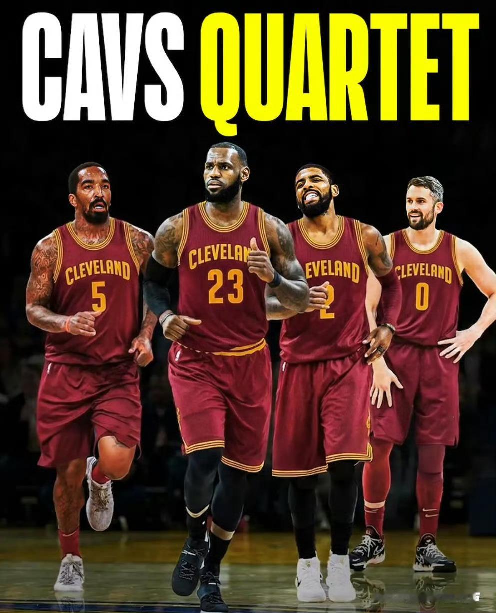 四人组克利夫兰骑士骑士nba詹姆斯乐福欧文