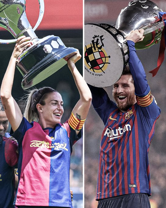 凭借最新的联赛冠军，阿莱克西娅·普特利亚斯已随巴塞罗那赢得10次国内联赛冠军，追