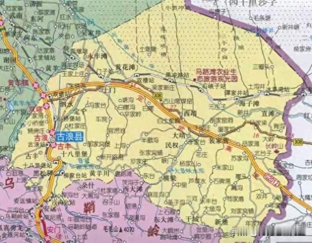 地图上的怪事：身在古浪，户籍东乡！景电灌区催生的甘肃特殊飞地