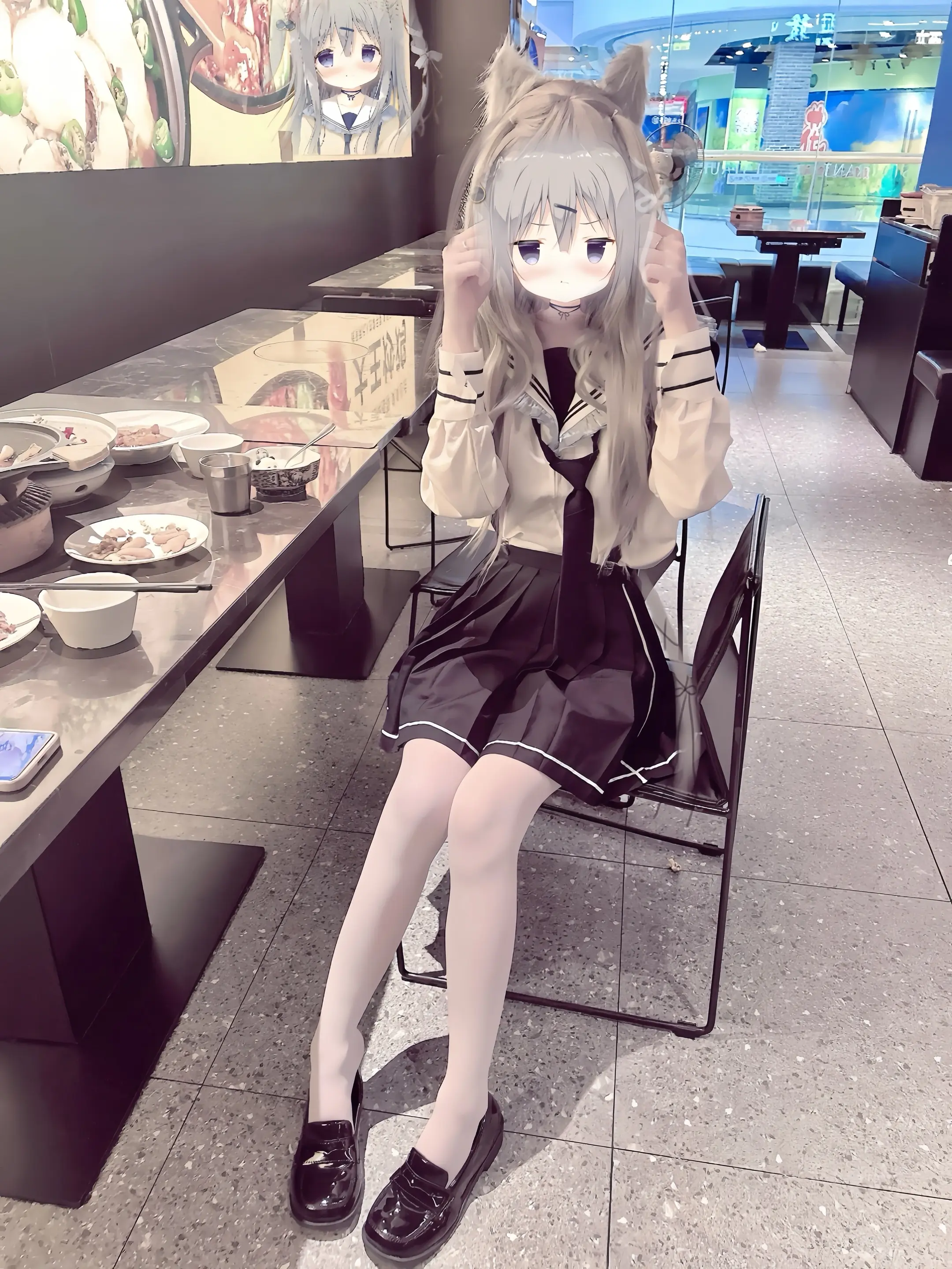 请给我打包一份店员喵！