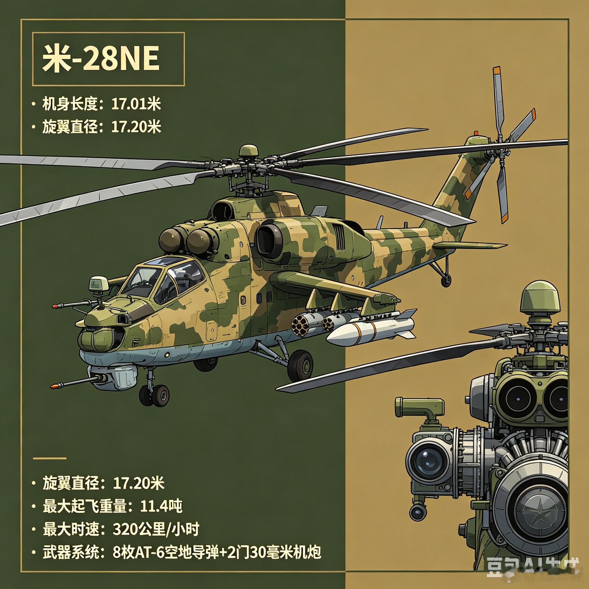 军事ai新视野ai热力追踪 伊拉克米-28NE（15架）（部分图片豆包ai生成）