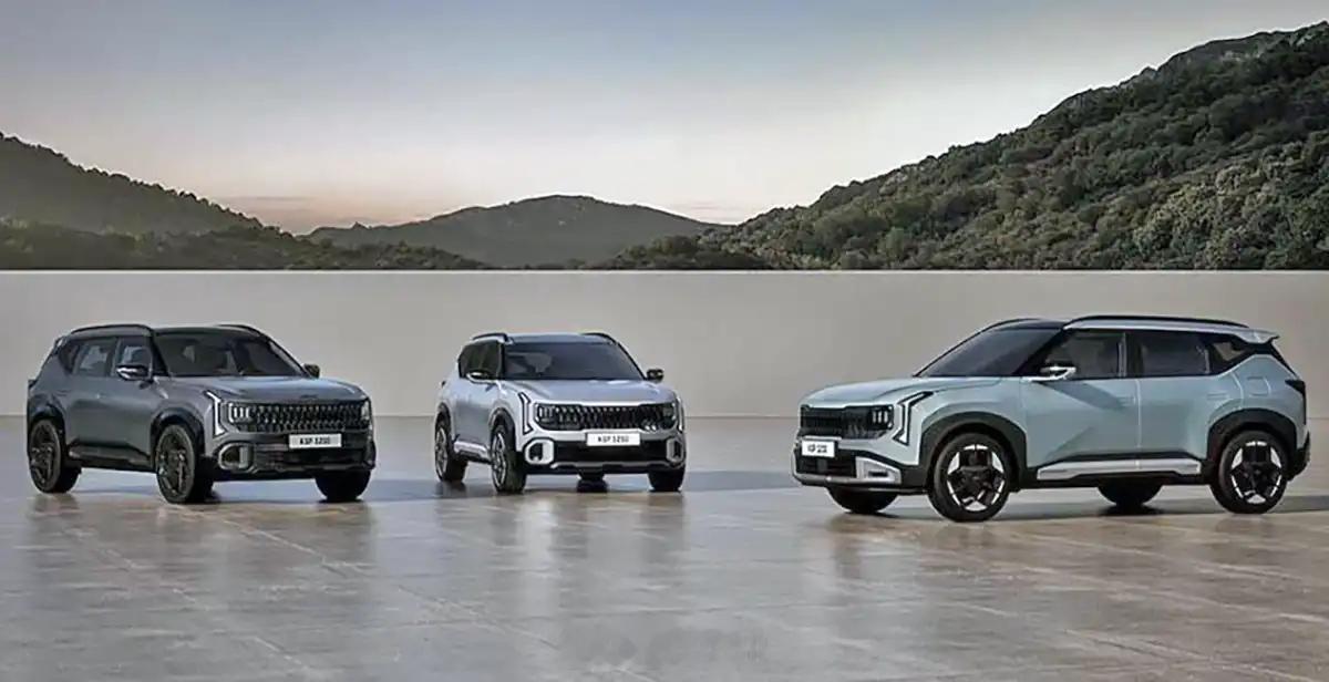 全新一代起亚赛图斯提前曝光 全新一代起亚赛图斯第一批官图提前曝光，整体设计还是不