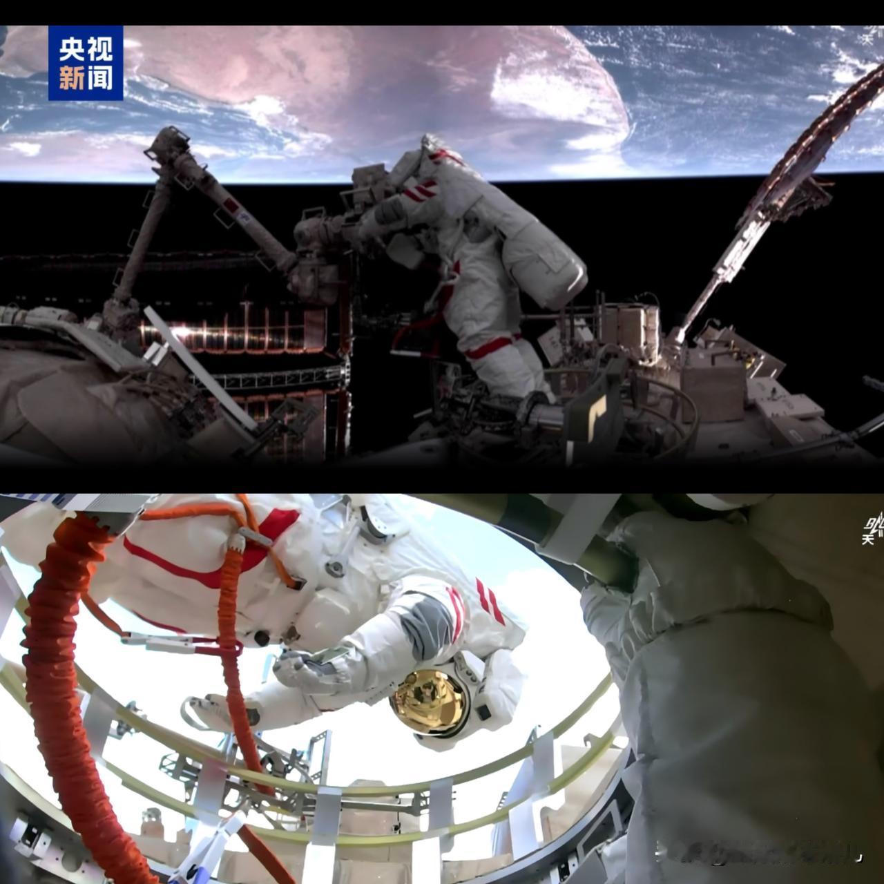 悬着的心
总算是放回肚子了
神舟二十一号的航天员折腾了整整8个小时，传来任务圆满