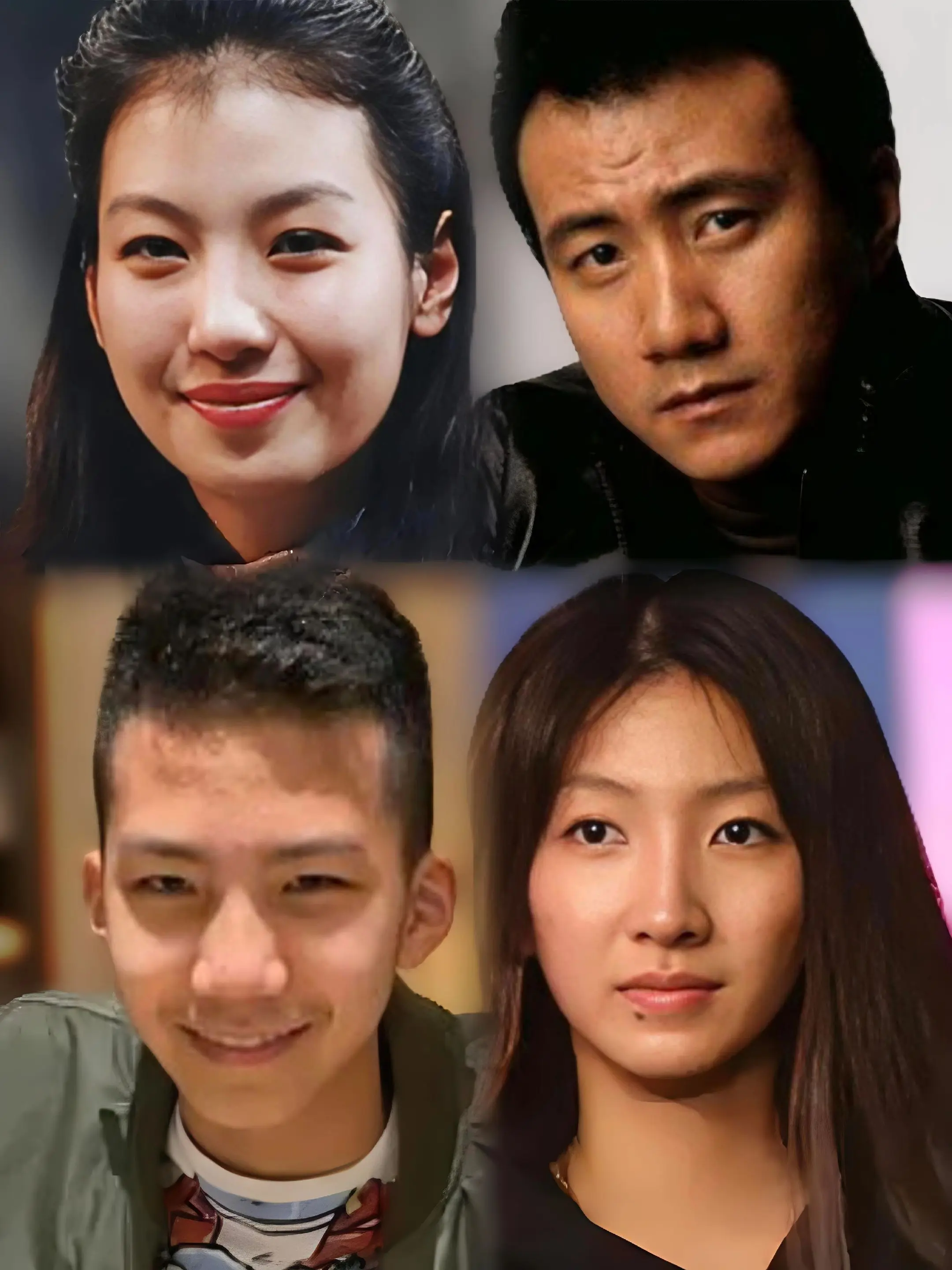 胡军一家｜硬汉柔情，四口圆满✨。不炒恩爱，不立人设，胡军一家把日子过成...