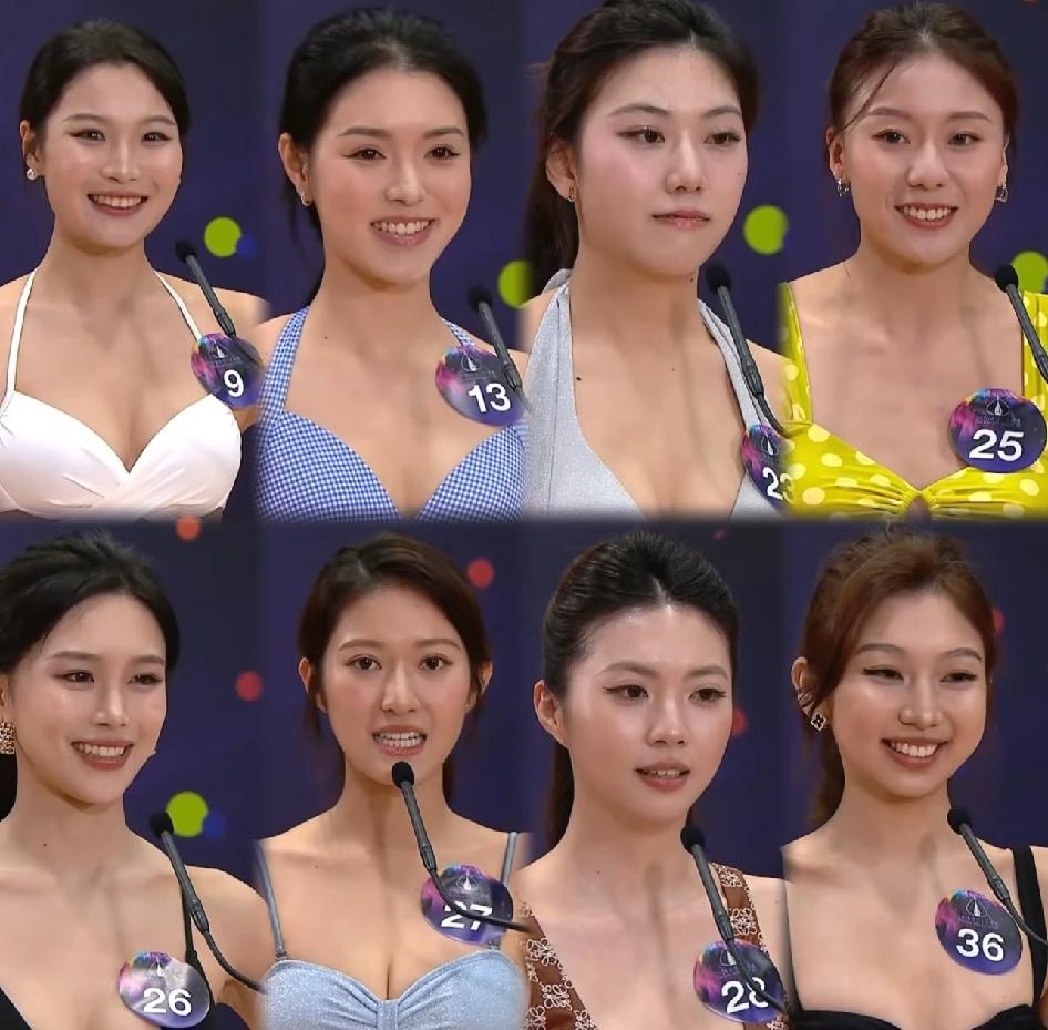 盲猜港姐决赛12强

但是选了16位，13号很甜，27号开始看她很像张宝儿。现在