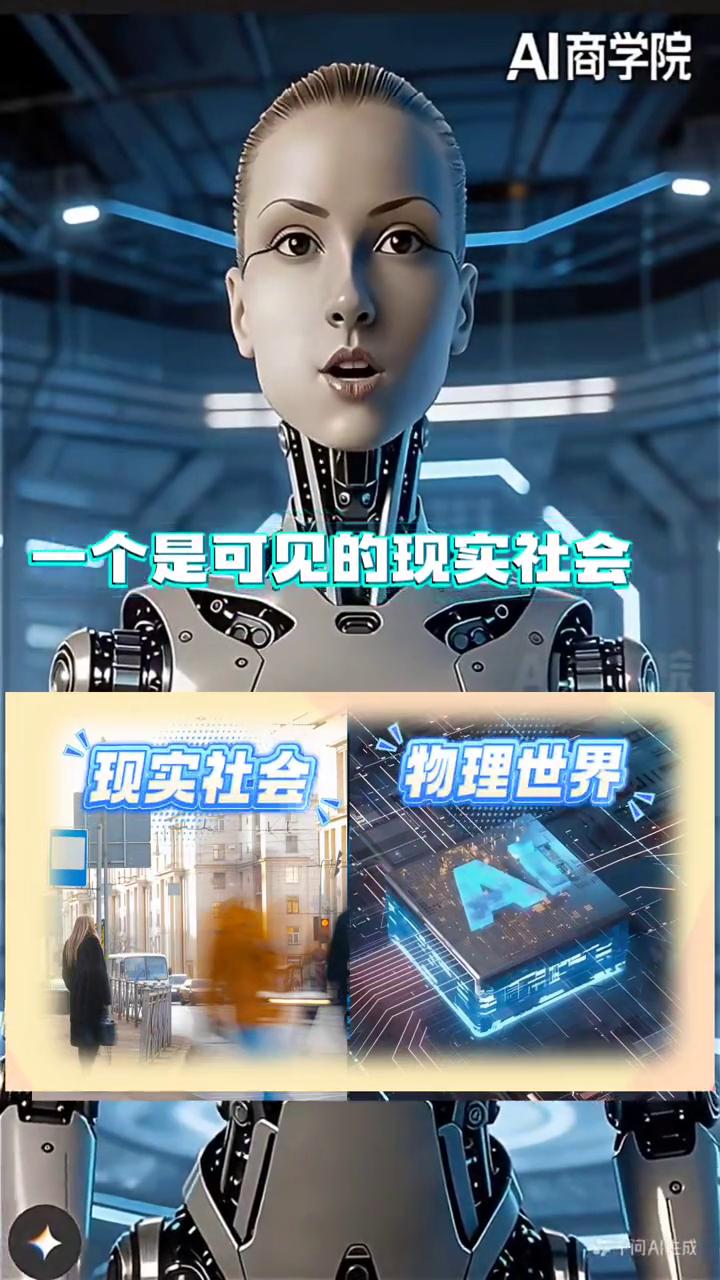 AI商学院。
大家好，欢迎来到AI商学院，我是人类的朋友，大家可以叫我爱丽丝，请