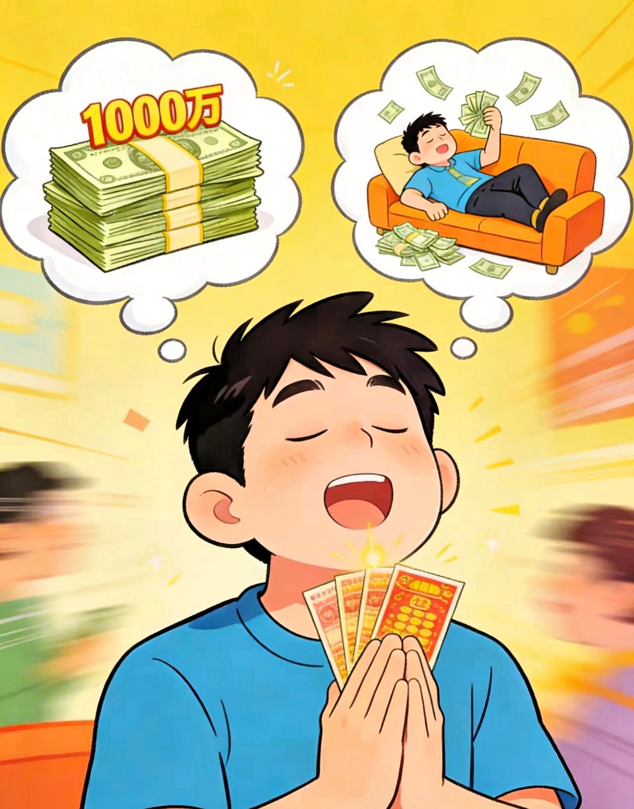 一周内必中1000万，立帖为证！
​​本人郑重宣誓，一周之内，必须中1000万！
