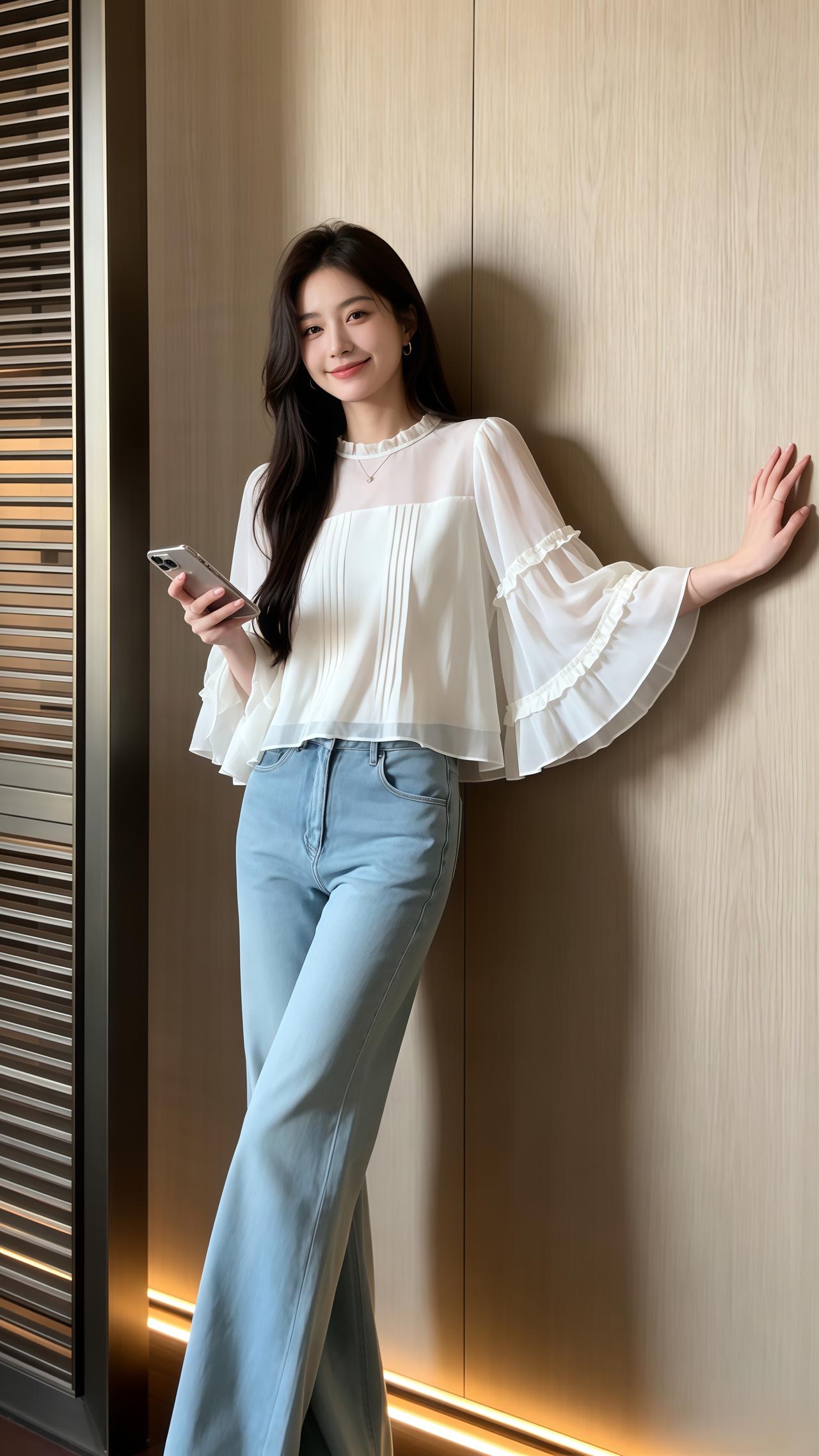 日常女生穿搭 早秋穿搭韩系穿搭 日常穿搭分享 ootd女生穿搭