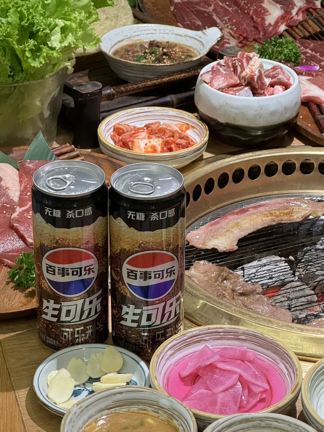 百事可乐真有你的，掌管无糖汽水的神！