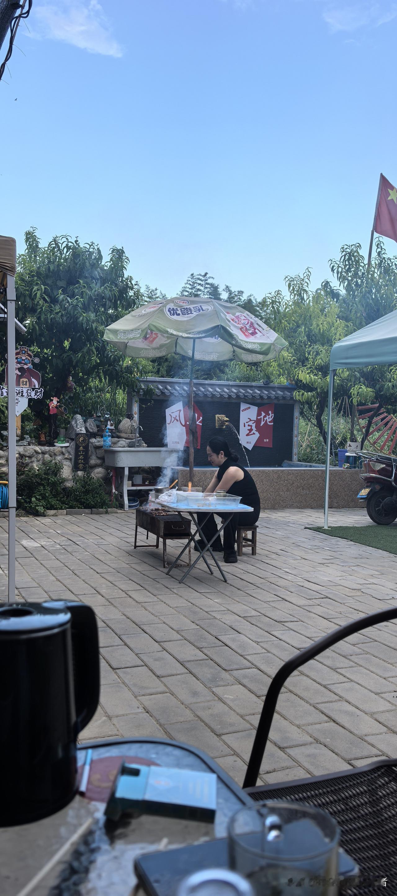 分享一张农家小院的照片