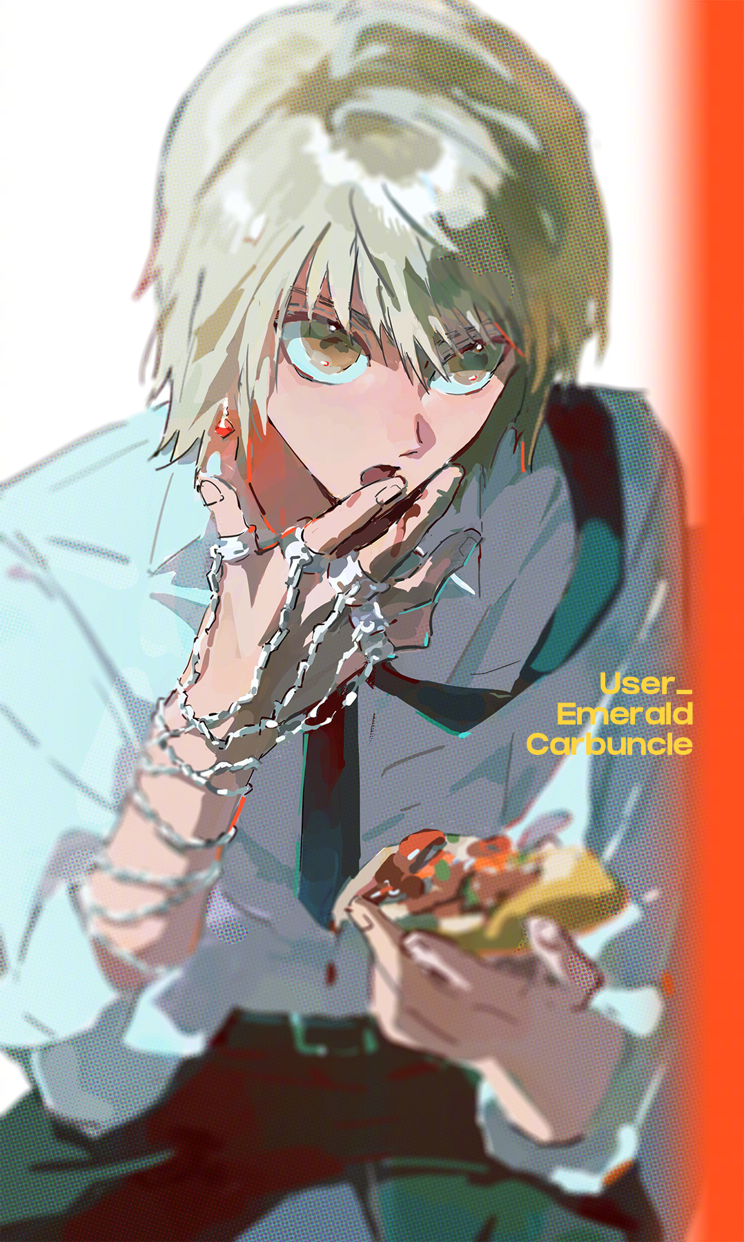 酷拉皮卡不愧是美神天花板！（绘：EmeraldWan34590） ​​​