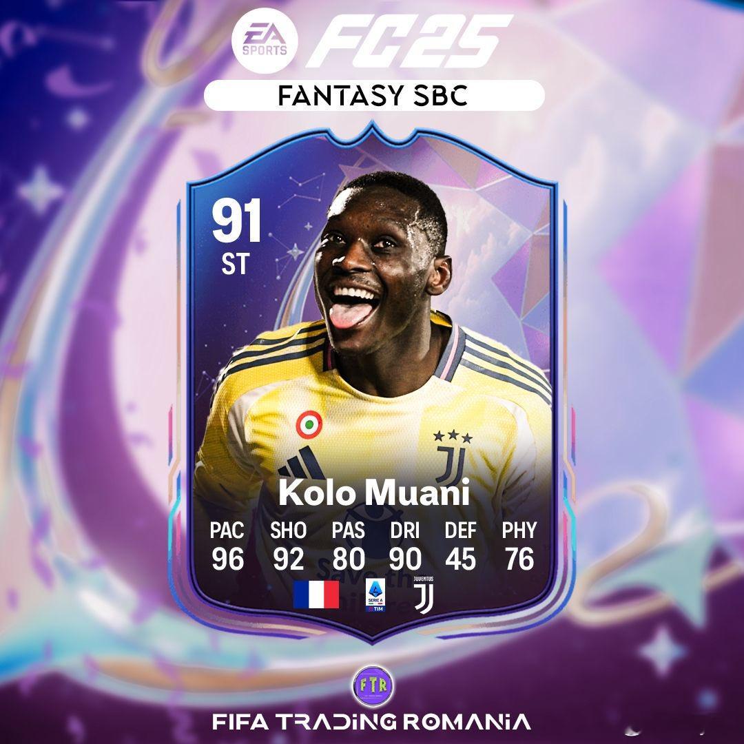 穆阿尼的Fantacy FC SBC确认。 