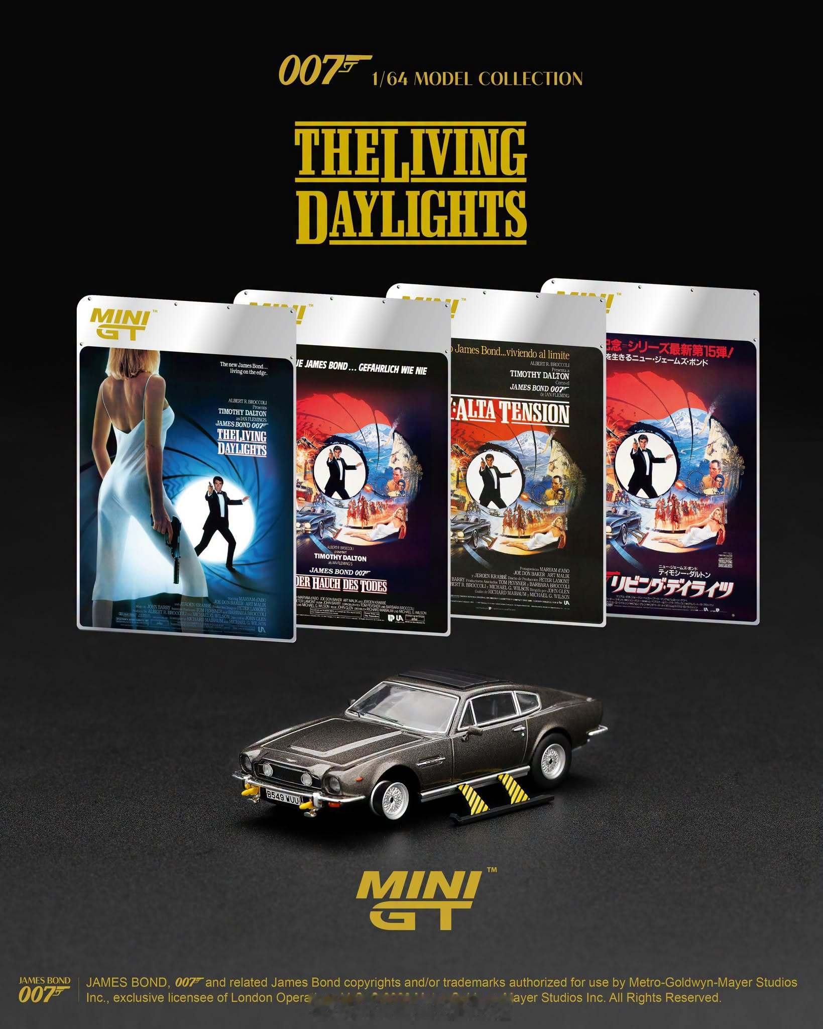 MINI GT 进一步扩充《007》系列电影车型阵容，推出全新 1:64 Ast