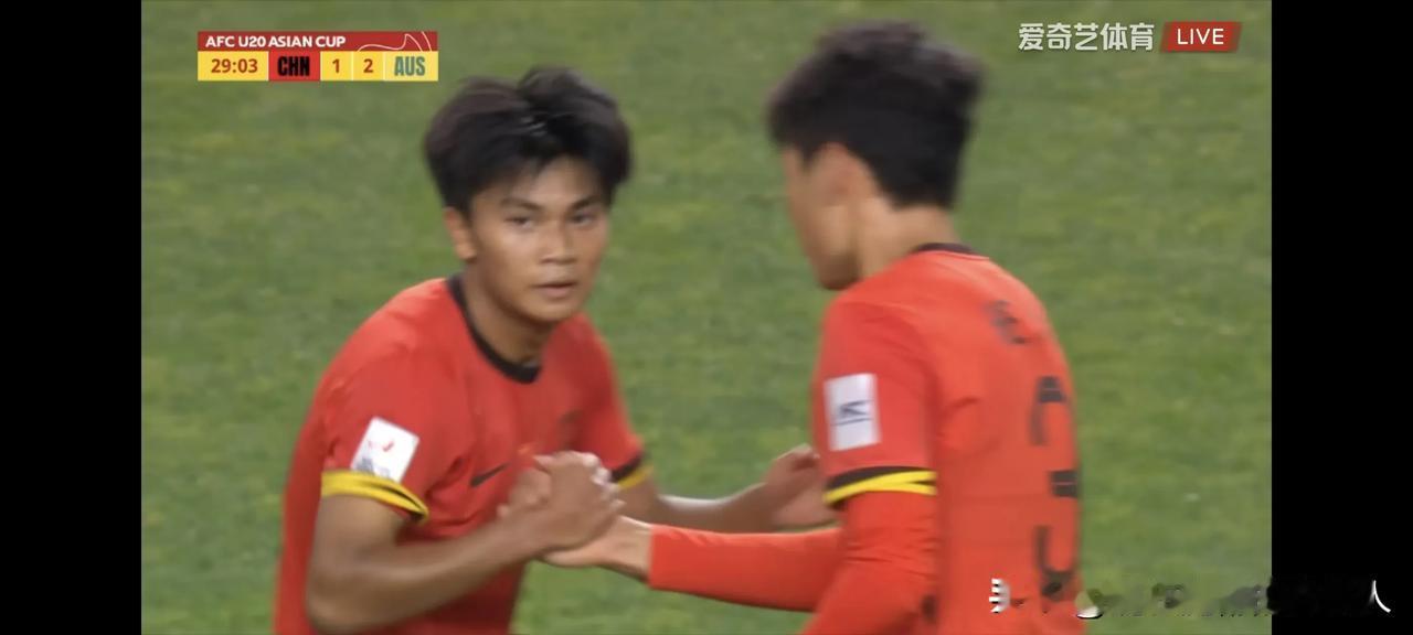 U20国家队1:2澳大利亚小组第二出线，淘汰赛将对阵B组头名。
本场比赛前20分