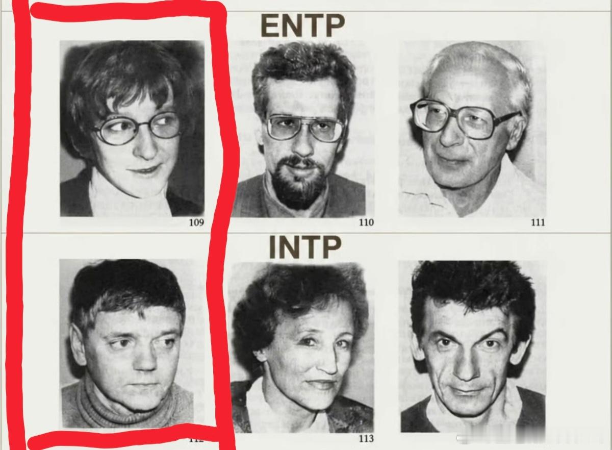 mbti 面相我跟鱼嫂俩，绝了。