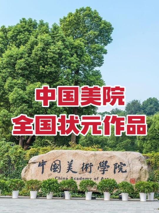 中国美院全国状元作品分享