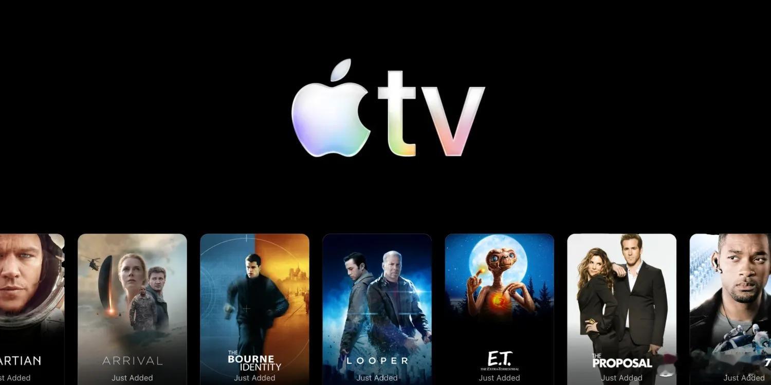 苹果 Apple TV 新增《泰坦尼克号》《E.T.外星人》《我，机器人》等经典