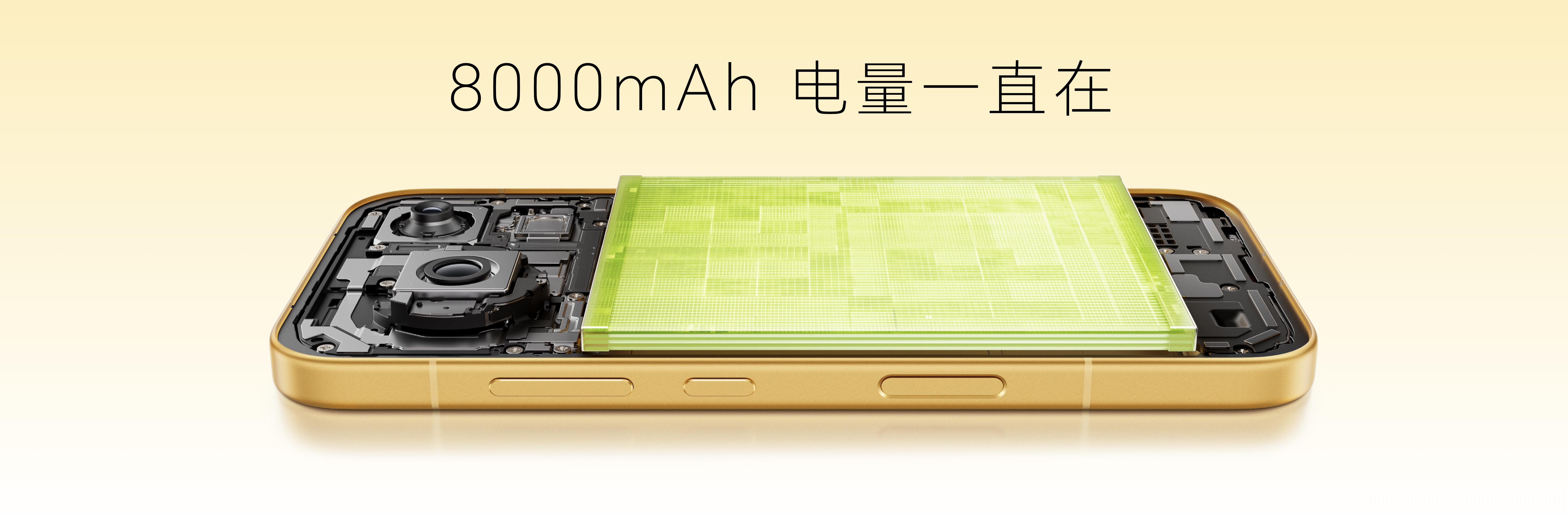 荣耀 Magic9 :8000mAh+ 80W +80W 荣耀 Magic9 P
